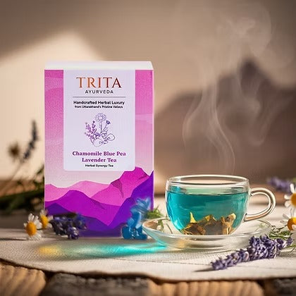 Chamomile Blue Pea Lavender + Spearmint Lemongrass