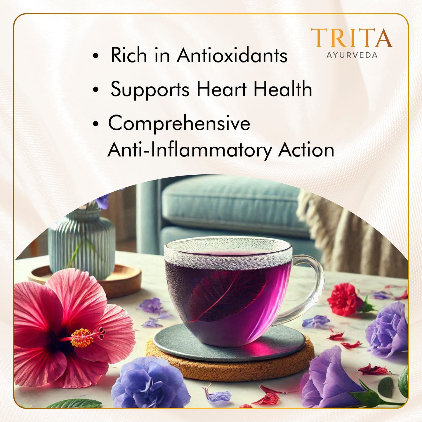 Hibiscus Blue Pea Rhododendron Tea