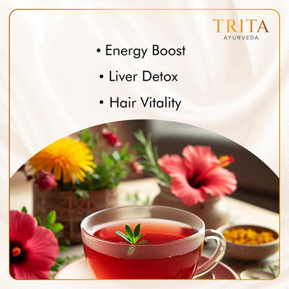 Rosemary Hibiscus Dandelion Tea