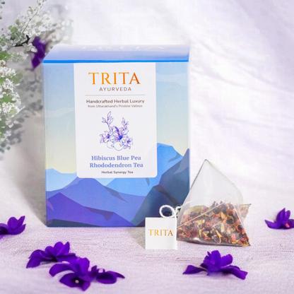 Hibiscus Blue Pea Rhododendron Tea