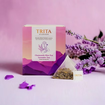 Chamomile Blue Pea Lavender + Spearmint Lemongrass